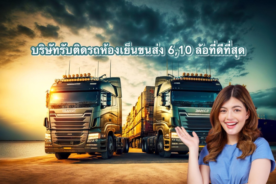 10 บริษัทรับติดรถห้องเย็นขนส่ง 6,10 ล้อที่ดีที่สุด